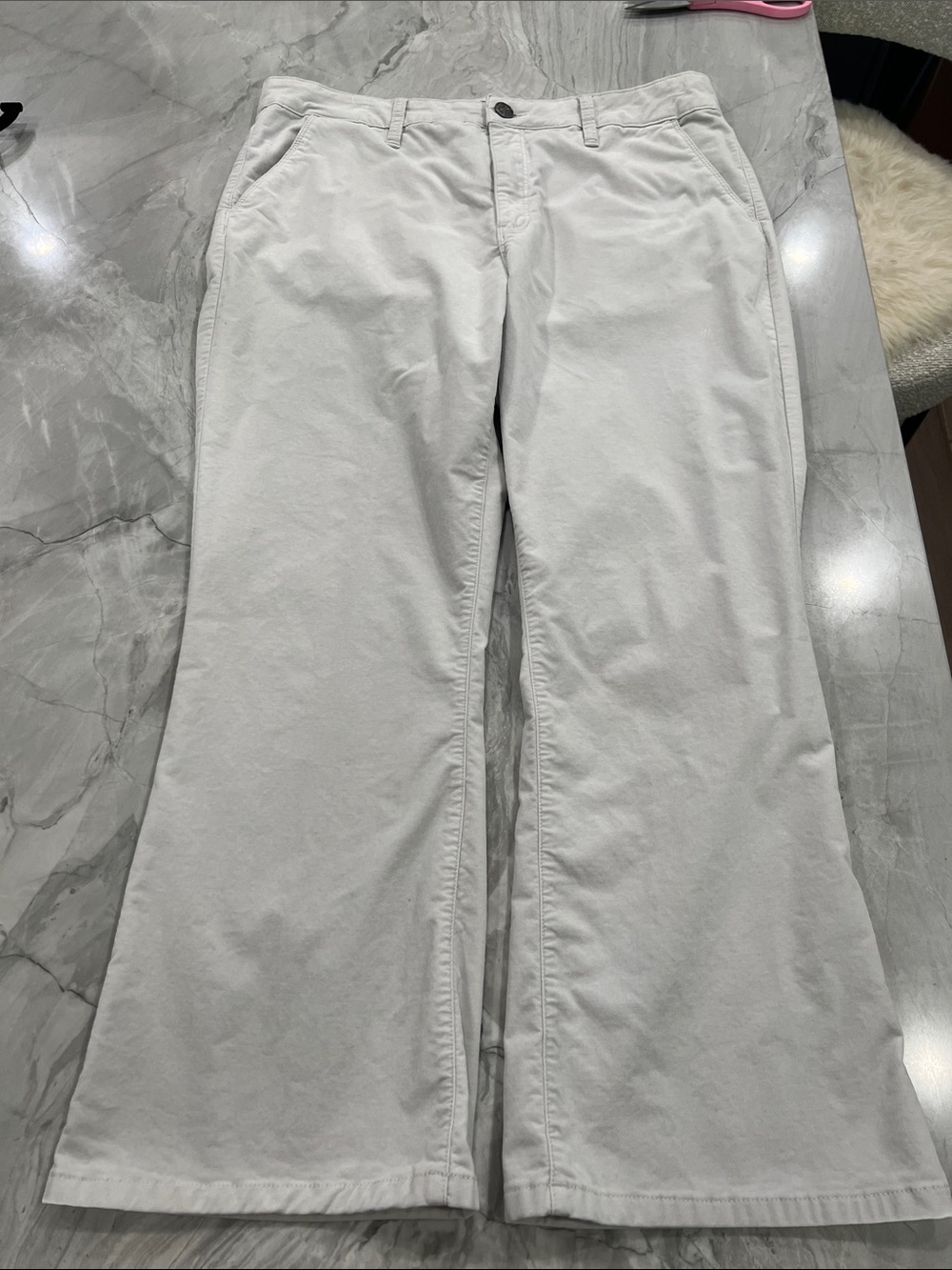 Kut from the Kloth Stone Color Jean-like Pant (not denim)